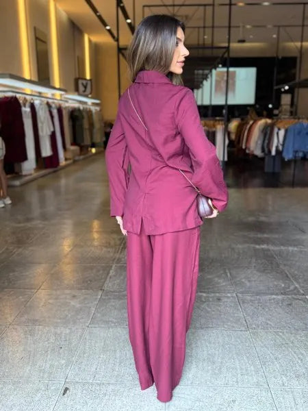 Conjunto Blazer e Pantalona