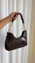 Bolsa Detalhe Corrente Café - Cafe