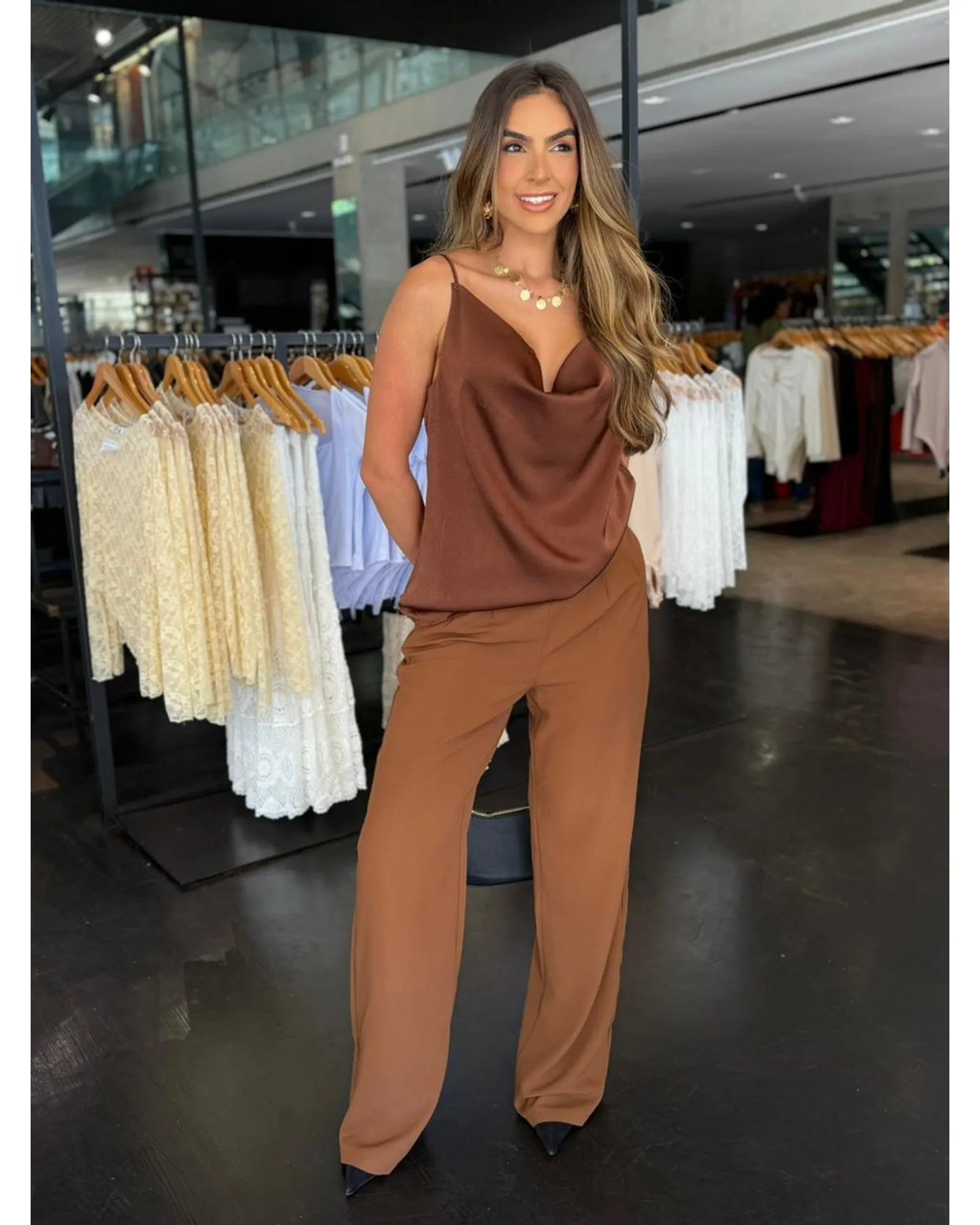Calça Pantalona Paloma