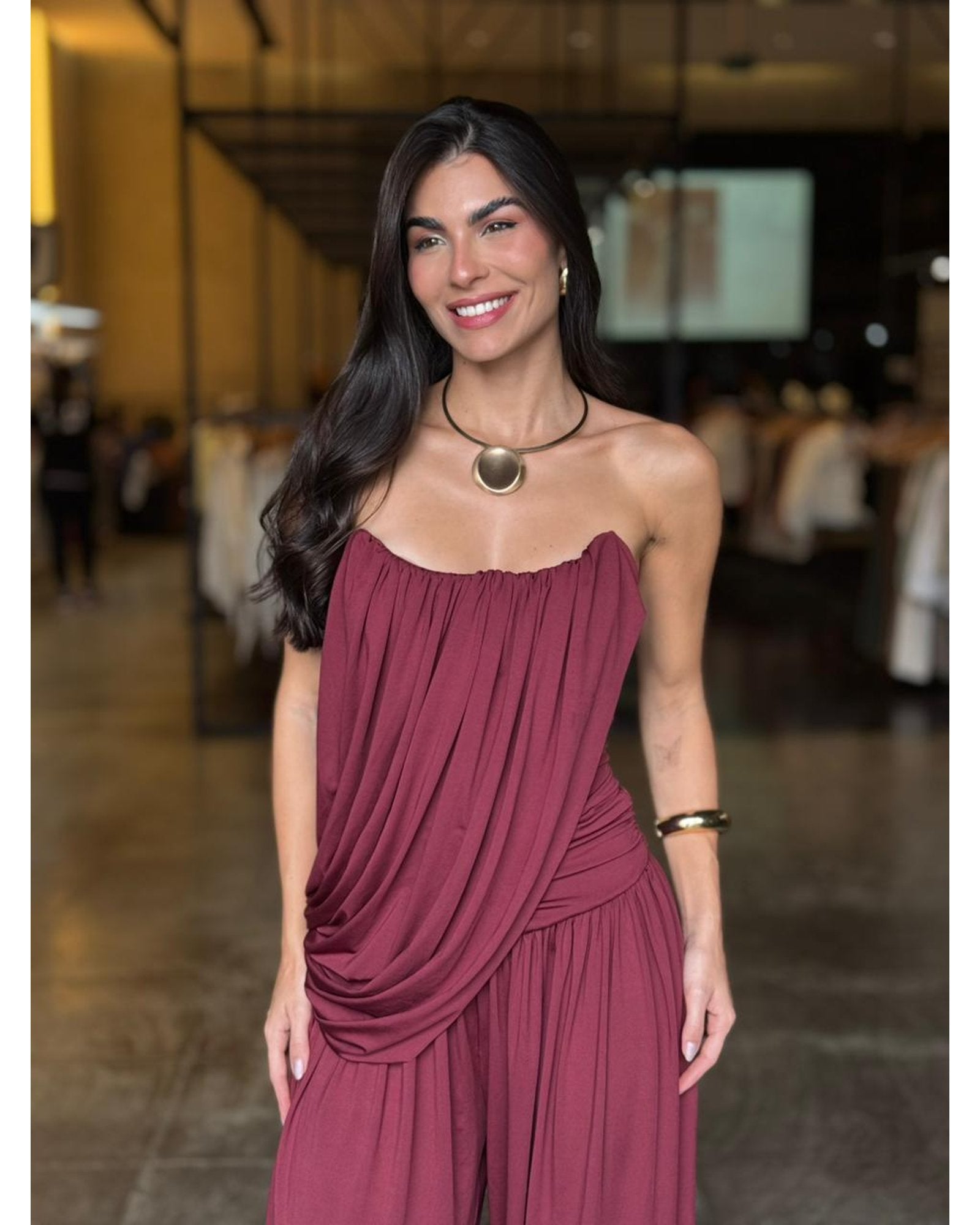Conjunto Aladim Blusa Tomara Que Caia
