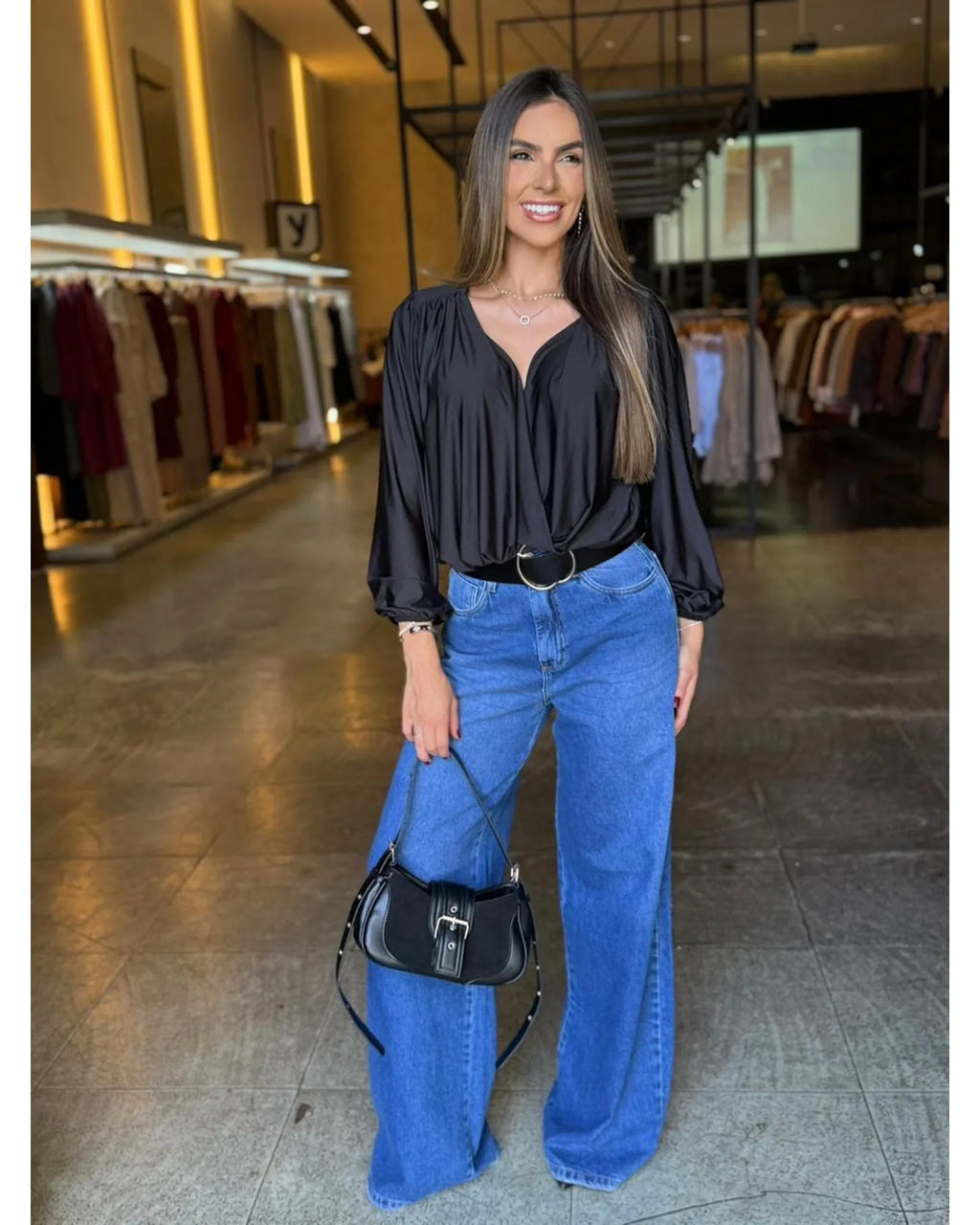 Blusa Transpassada