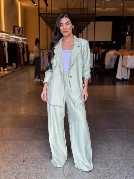 Conjunto Blazer e Pantalona