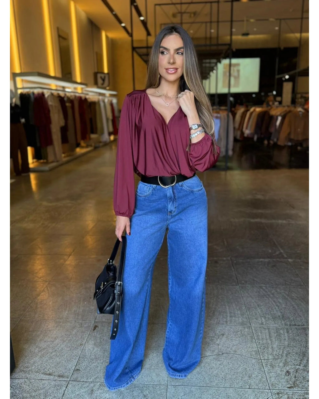 Blusa Transpassada
