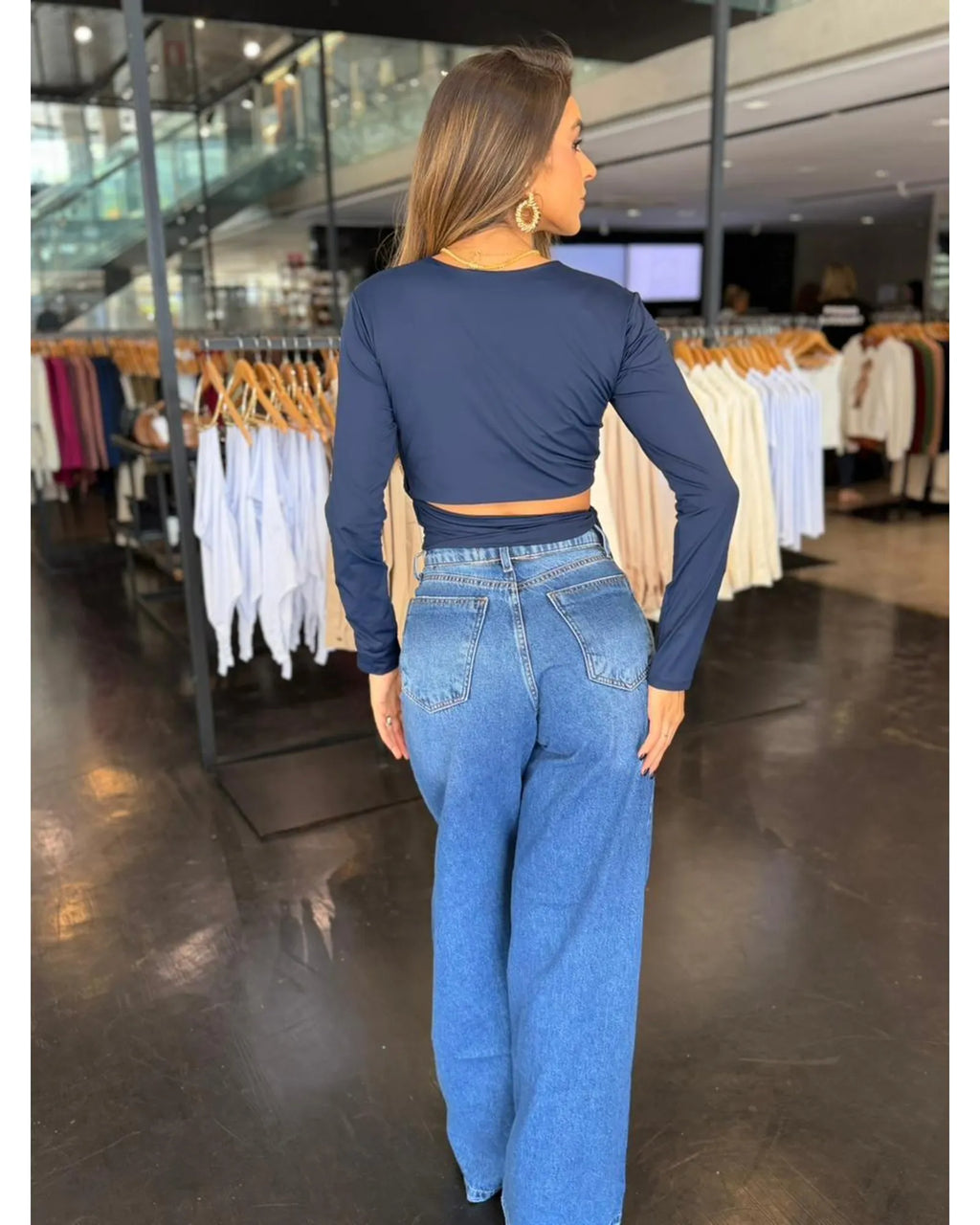Blusa Luxo Detalhe Amarração