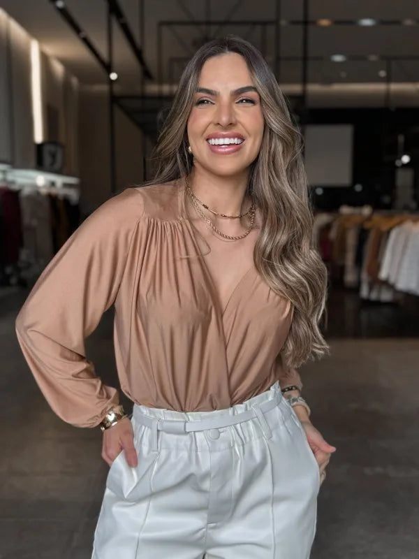 Blusa Transpassada