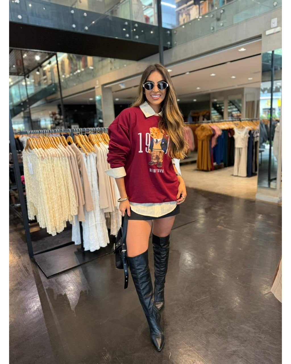 Blusa Moletom Urso