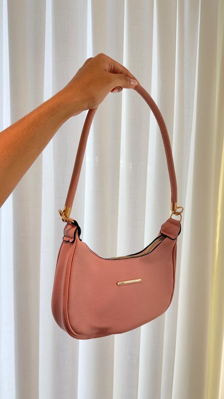 Bolsa Ombro Chic - Rosa