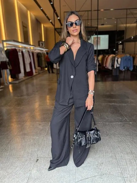 Conjunto Blazer e Pantalona