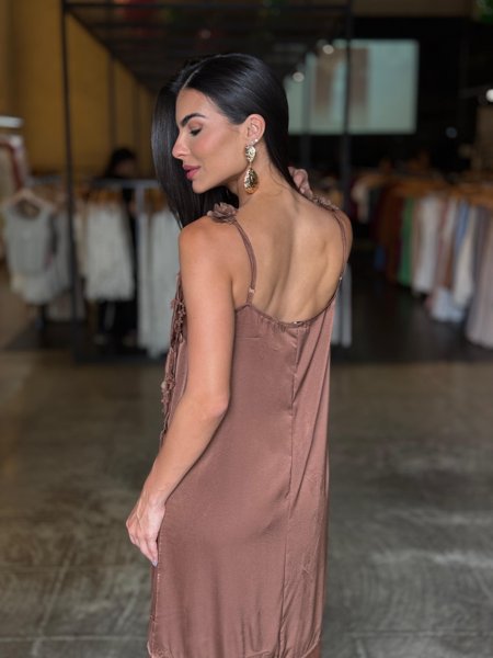 Vestido Chic Franjas