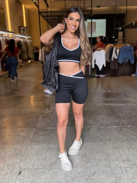 Conjunto Fitness Bicolor
