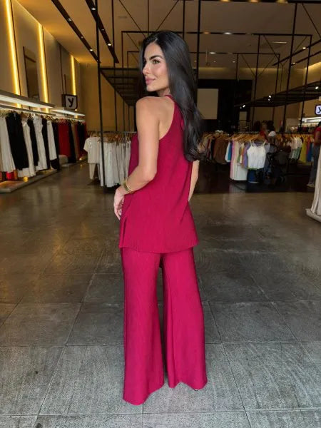 Conjunto Fashion Bata Assimétrica