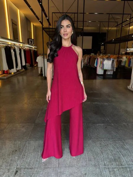 Conjunto Fashion Bata Assimétrica