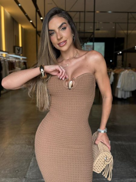 Vestido Modal Tomara Que Caia