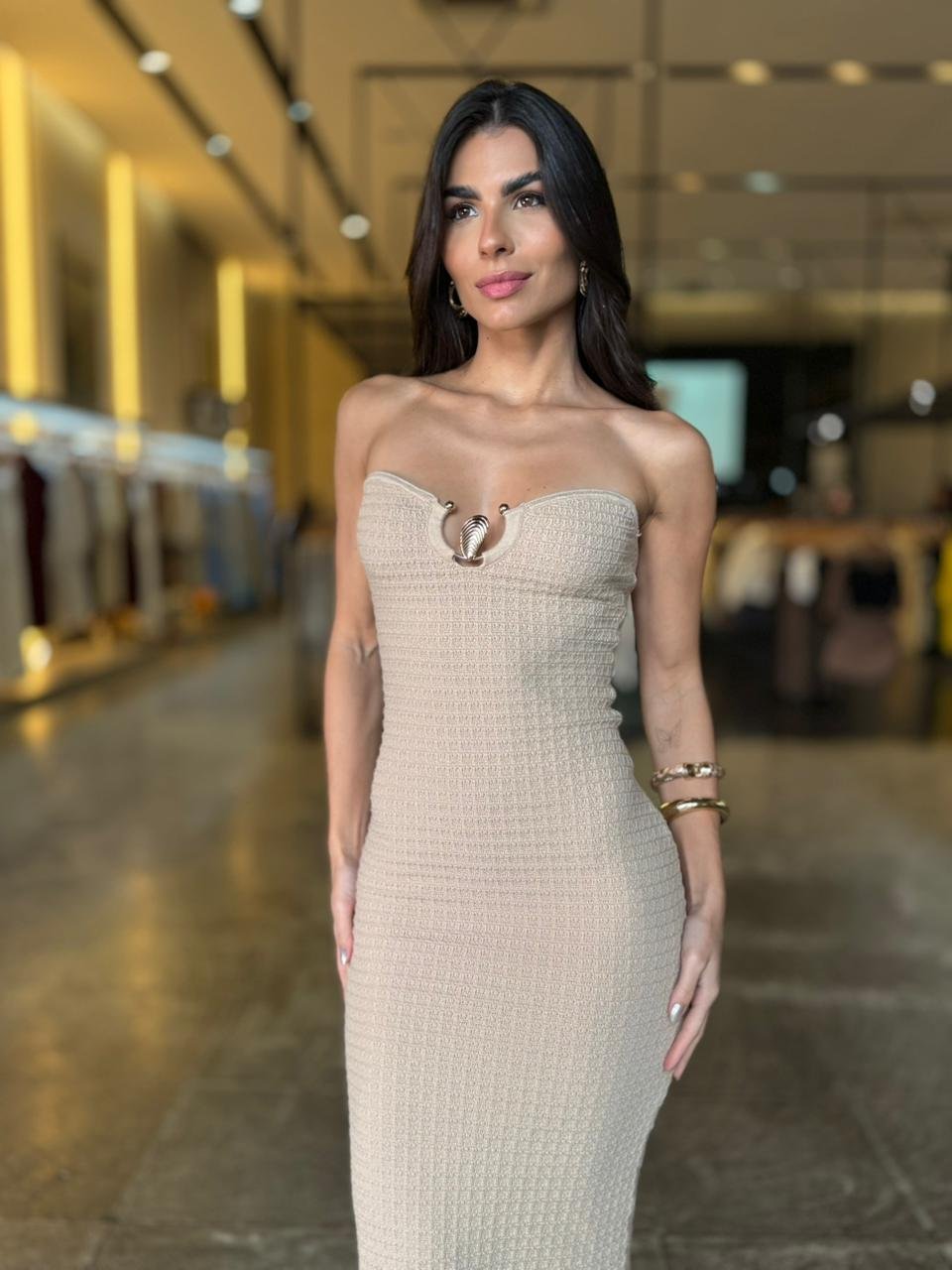 Vestido Modal Tomara Que Caia