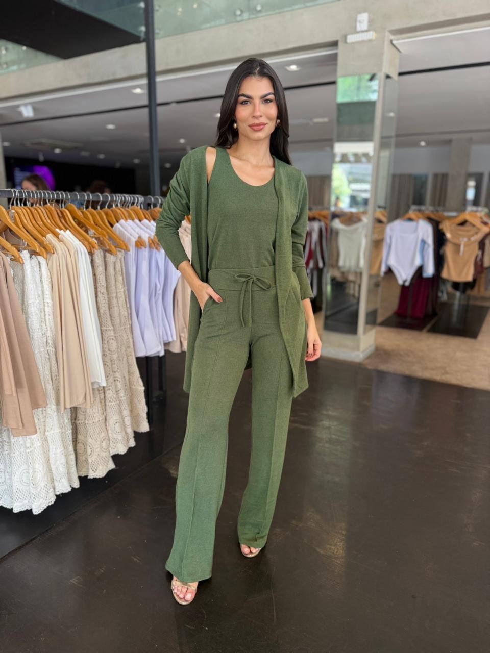 Conjunto 3 Peças Lanzinha - Verde