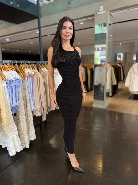 Vestido Midi Modal