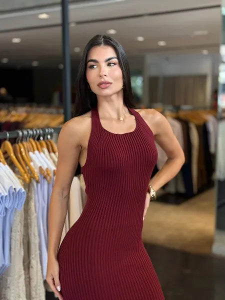 Vestido Midi Modal