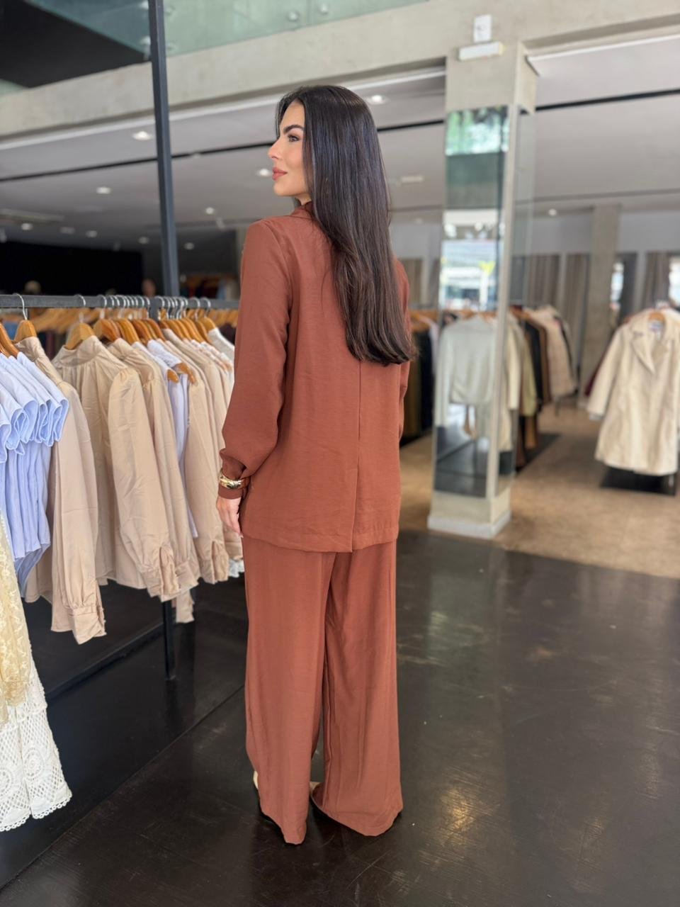 Conjunto Blazer e Pantalona