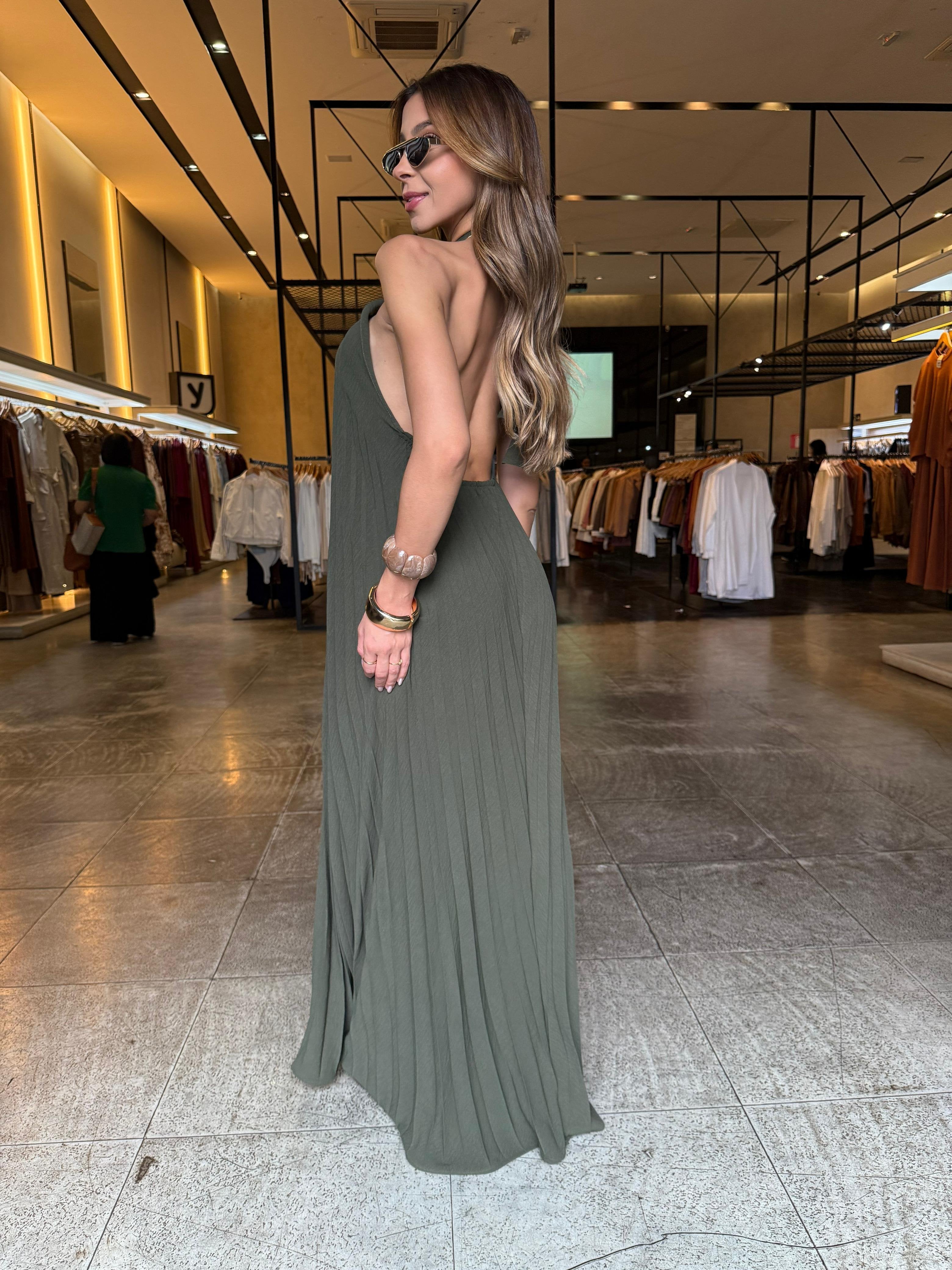 Vestido Plissado Rafa