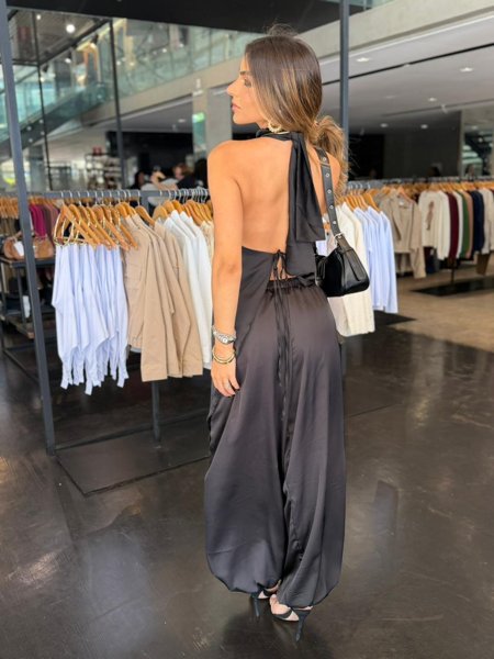 Conjunto Cetim Aladim Bata Assimétrica
